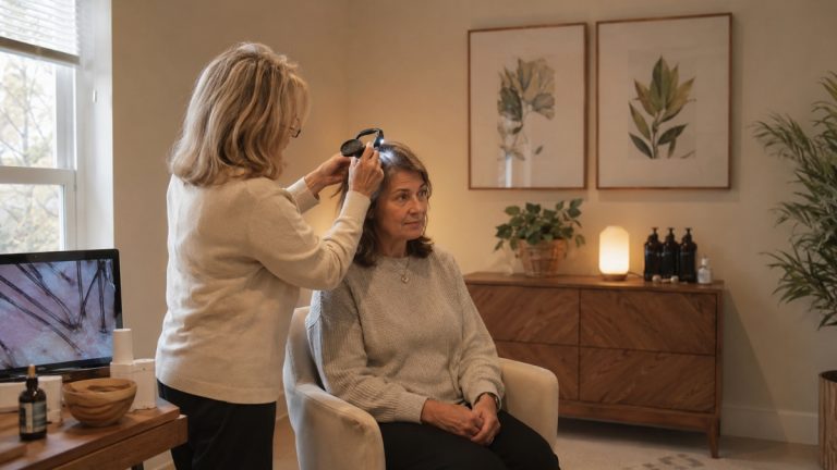 Itchy Scalp and Hair Loss treatment in Sussex