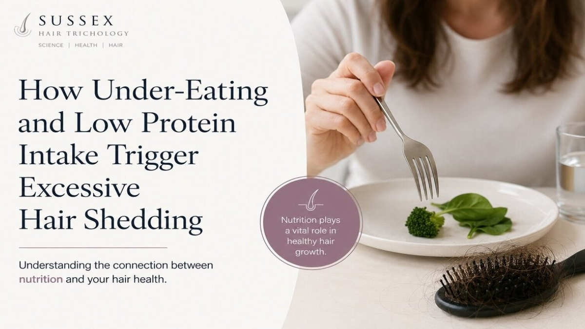 Protein & Hair Loss: Can Under-Eating Cause Shedding?